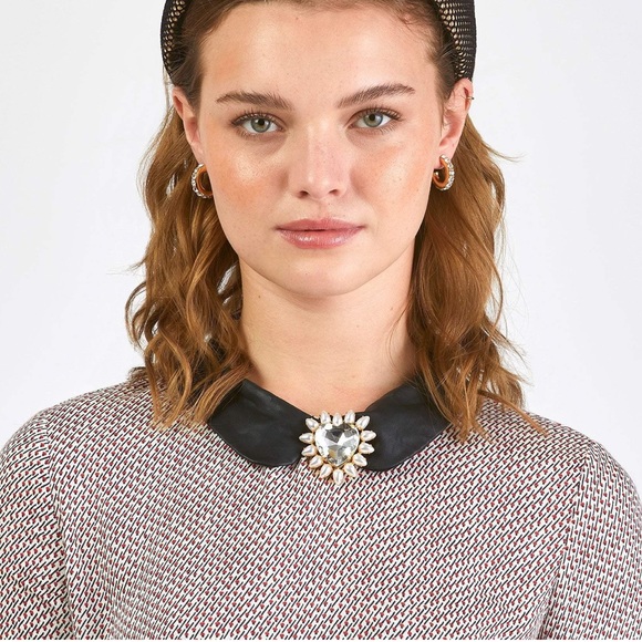 $150 LELE SADOUGHI Sweetheart Large Crystal Brooch - Picture 2 of 6